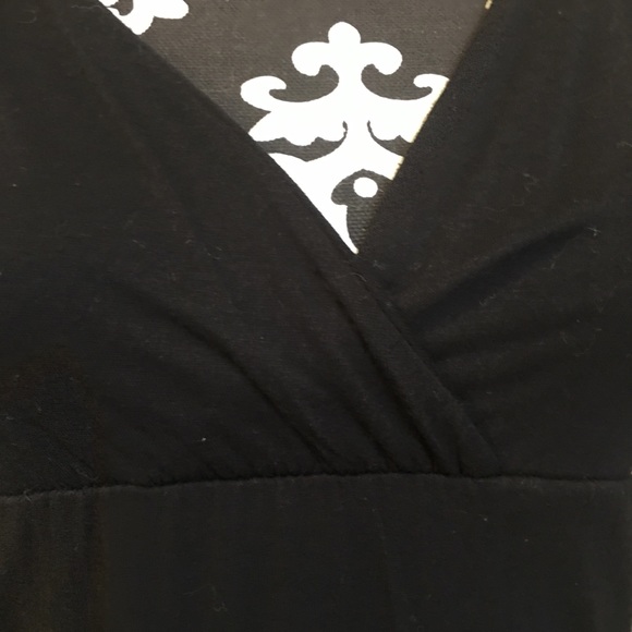 🛍🎁Black Tunic Dress “Made In Italy”  Sz M - Picture 2 of 6